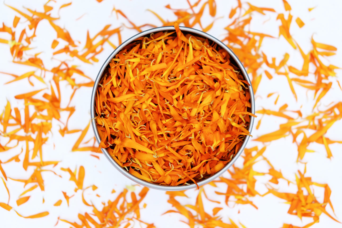 Opulent Orange - Dried Edible Calendula Flower Petals
