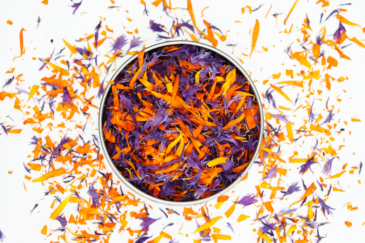 Ultraviolet Uproar - Dried Edible Flower Petal Mix