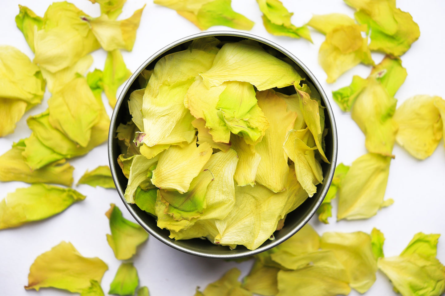 Organic Dried Edible Flower Petals - Green Gladioli