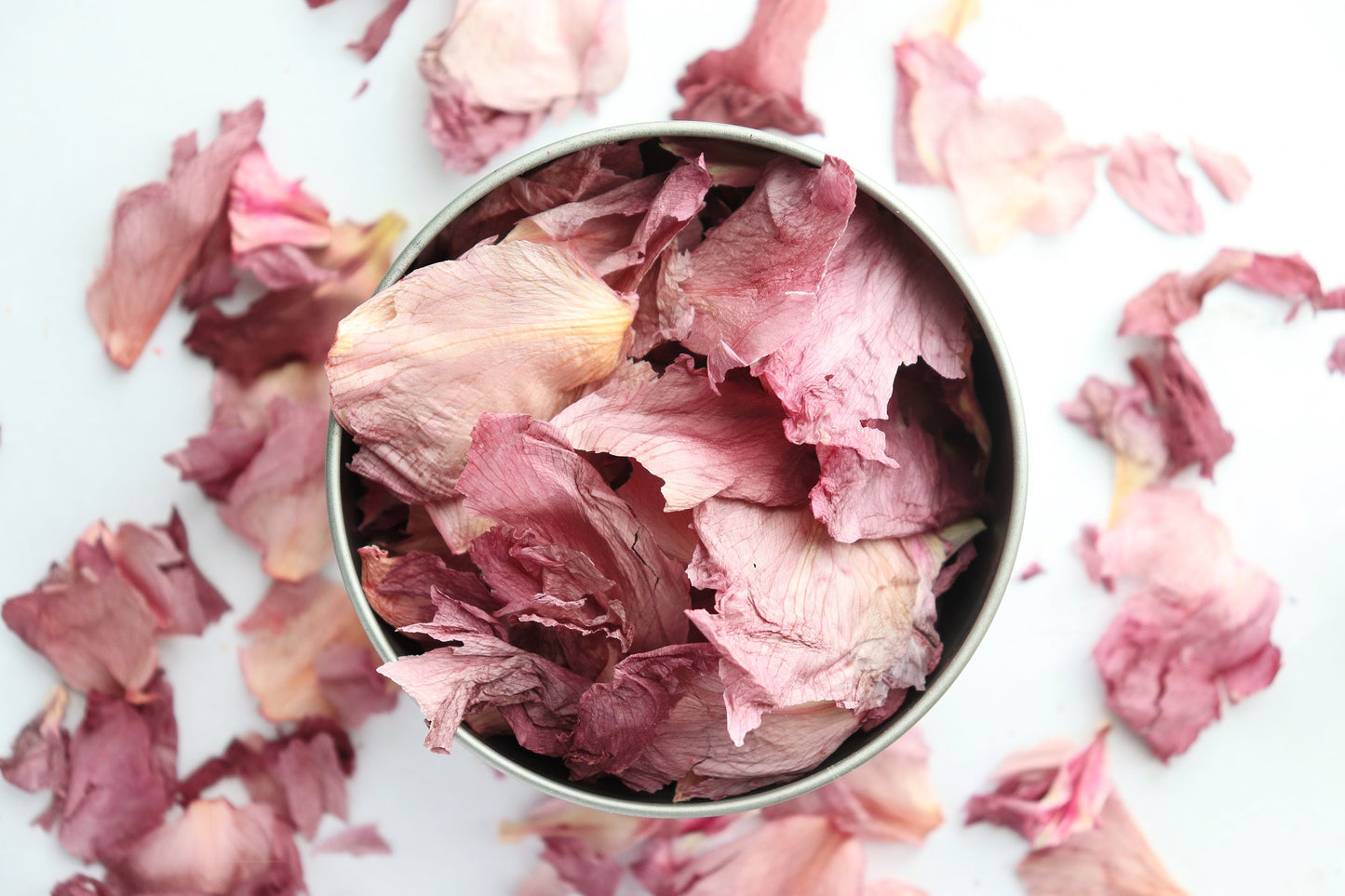 Organic Dried Edible Flower Petals - Mauve Gladioli