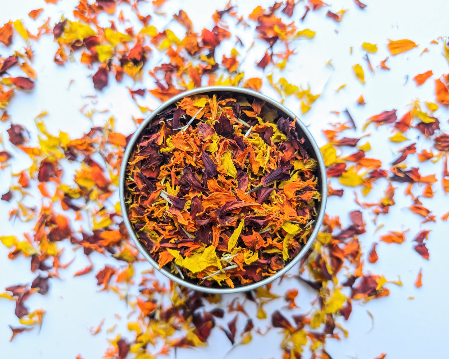 Marigold Medley – Dried Edible Flower Petals