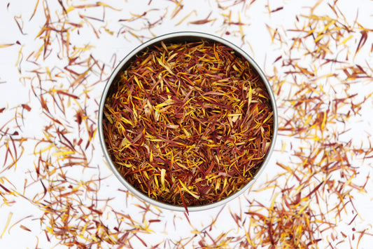 Organic Dried Edible Flower Petals - Fiery Calendula Mix