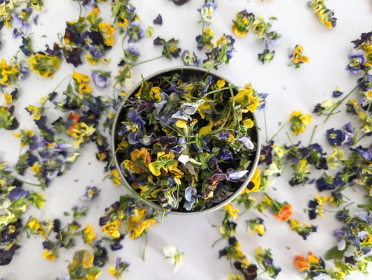 Viola Vibes - Dried Edible Flower Petals